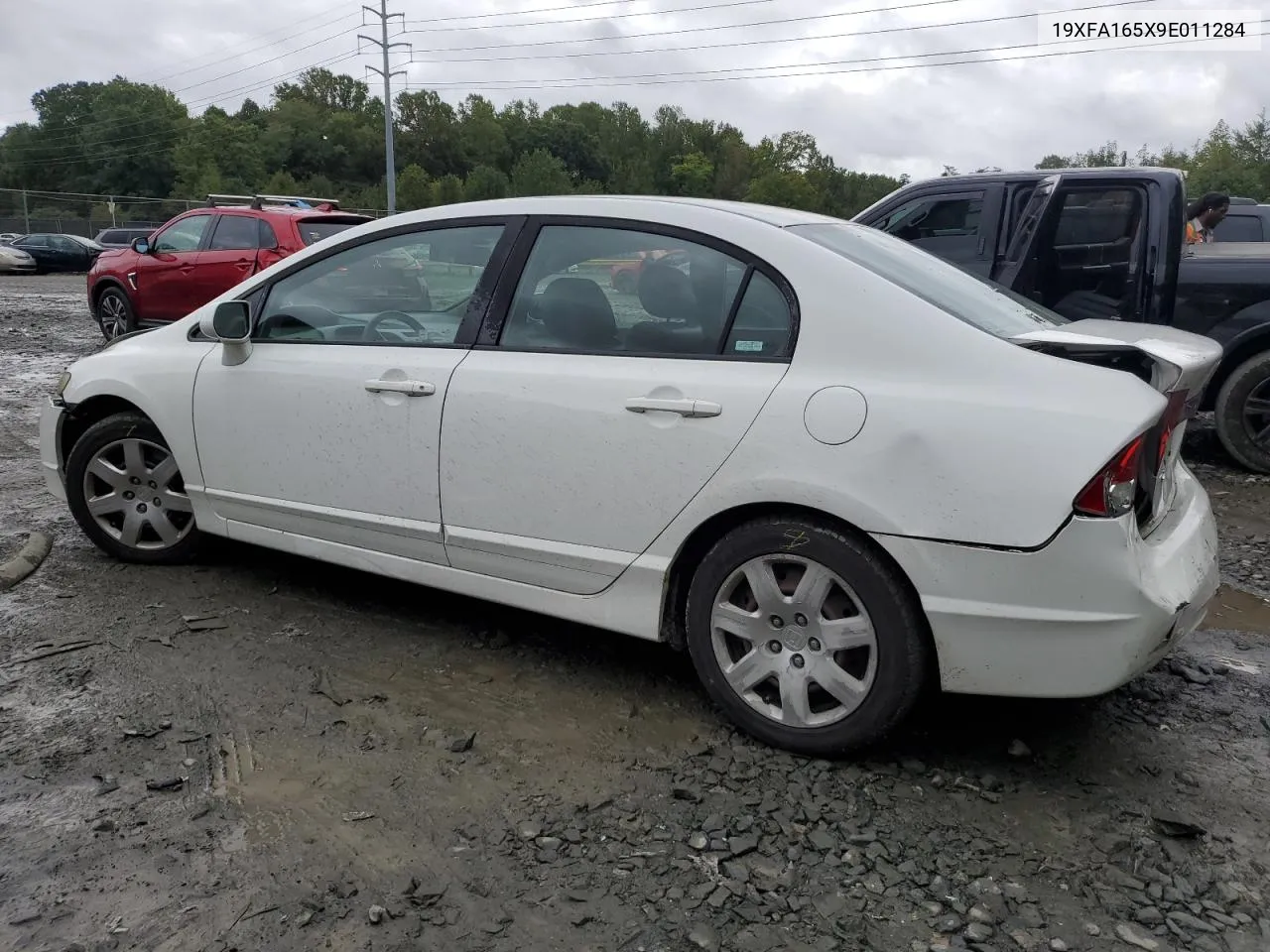 2009 Honda Civic Lx VIN: 19XFA165X9E011284 Lot: 73893674