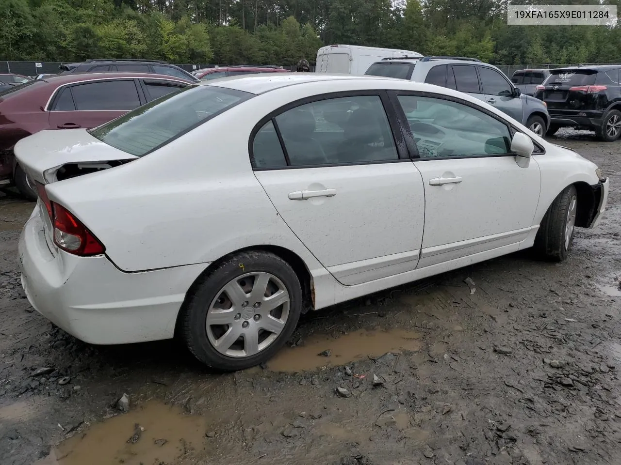 2009 Honda Civic Lx VIN: 19XFA165X9E011284 Lot: 73893674