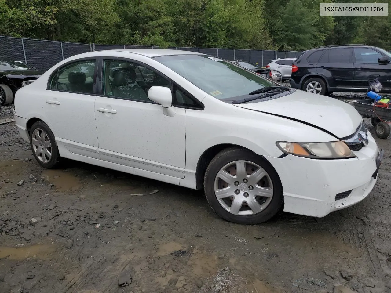 2009 Honda Civic Lx VIN: 19XFA165X9E011284 Lot: 73893674