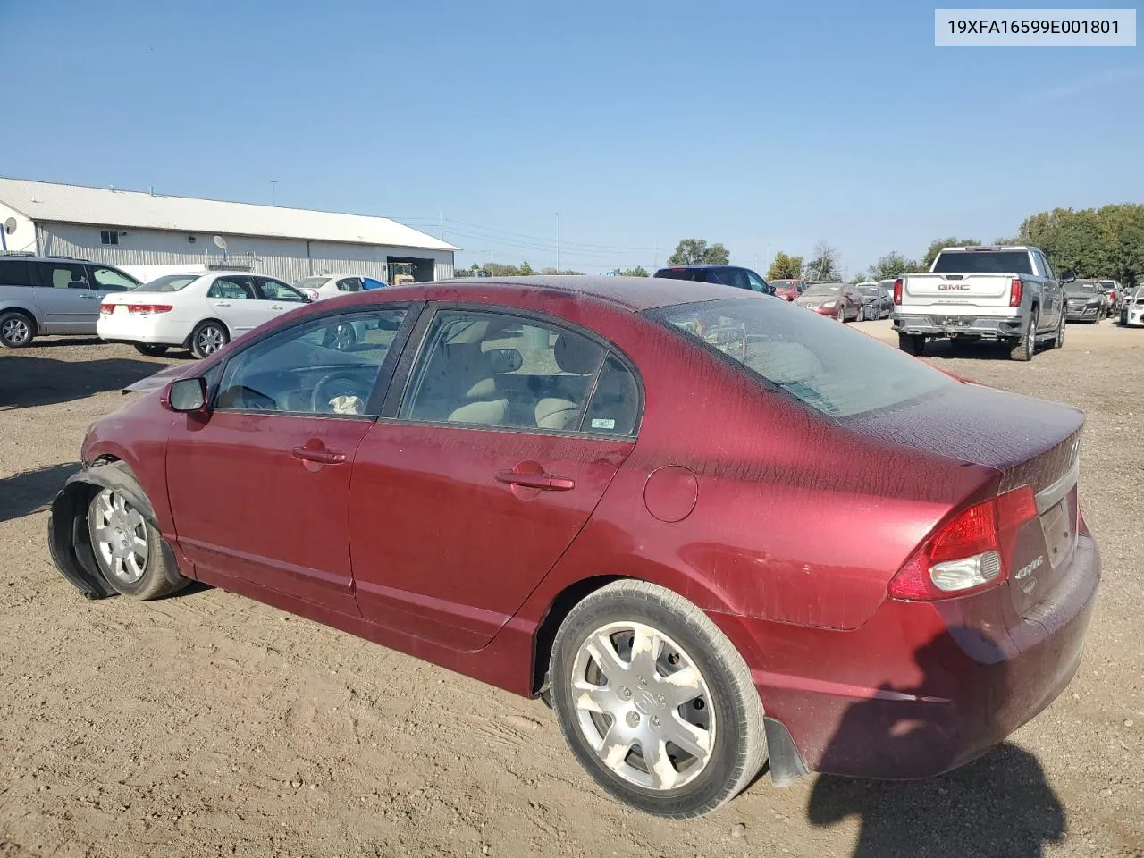 19XFA16599E001801 2009 Honda Civic Lx