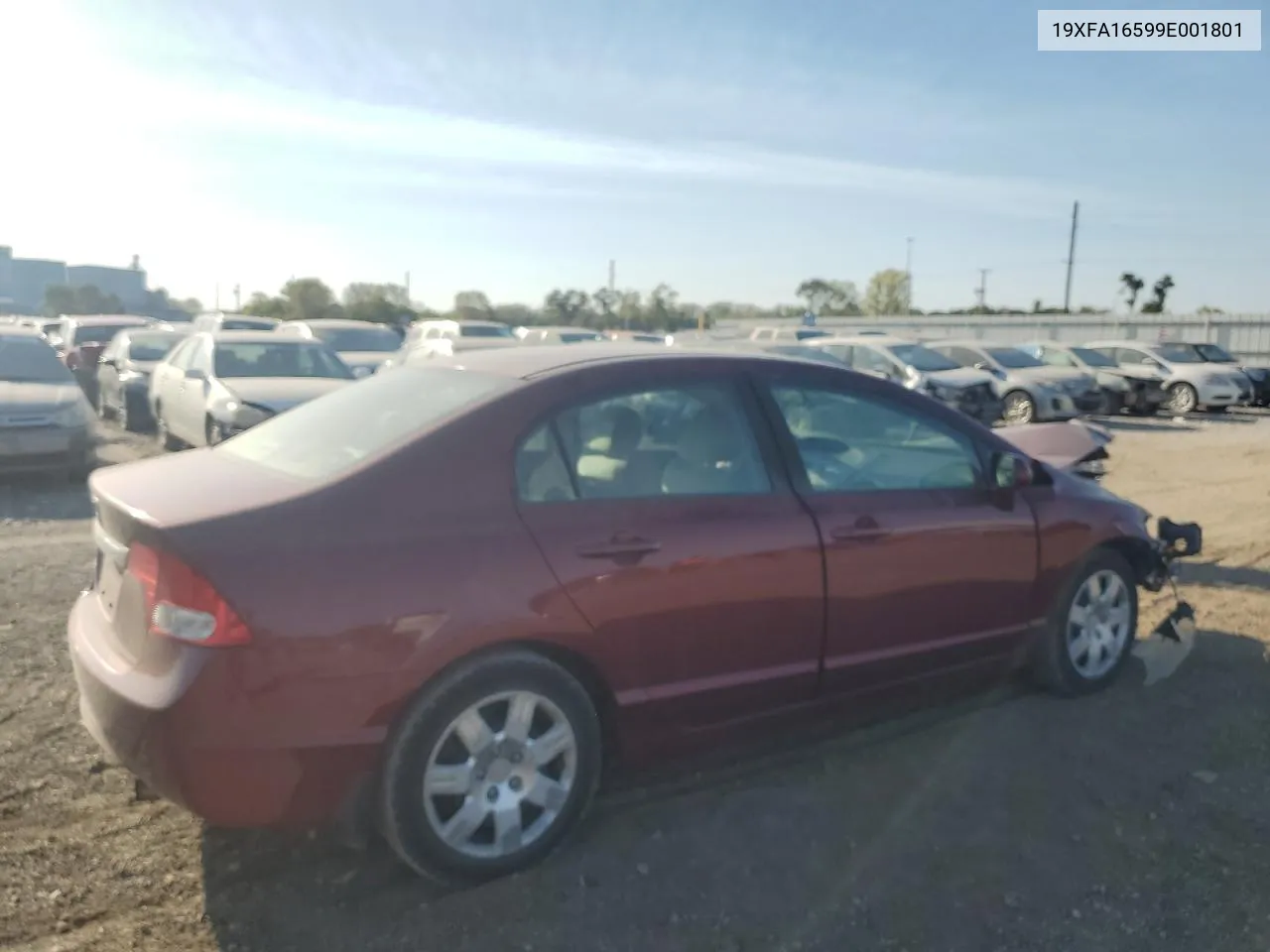 19XFA16599E001801 2009 Honda Civic Lx