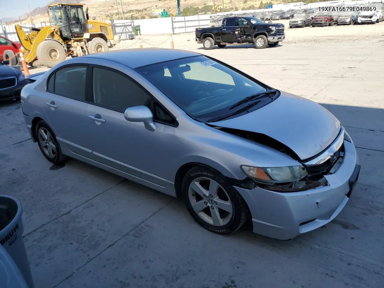 2009 Honda Civic Lx-S VIN: 19XFA16679E049869 Lot: 74013904