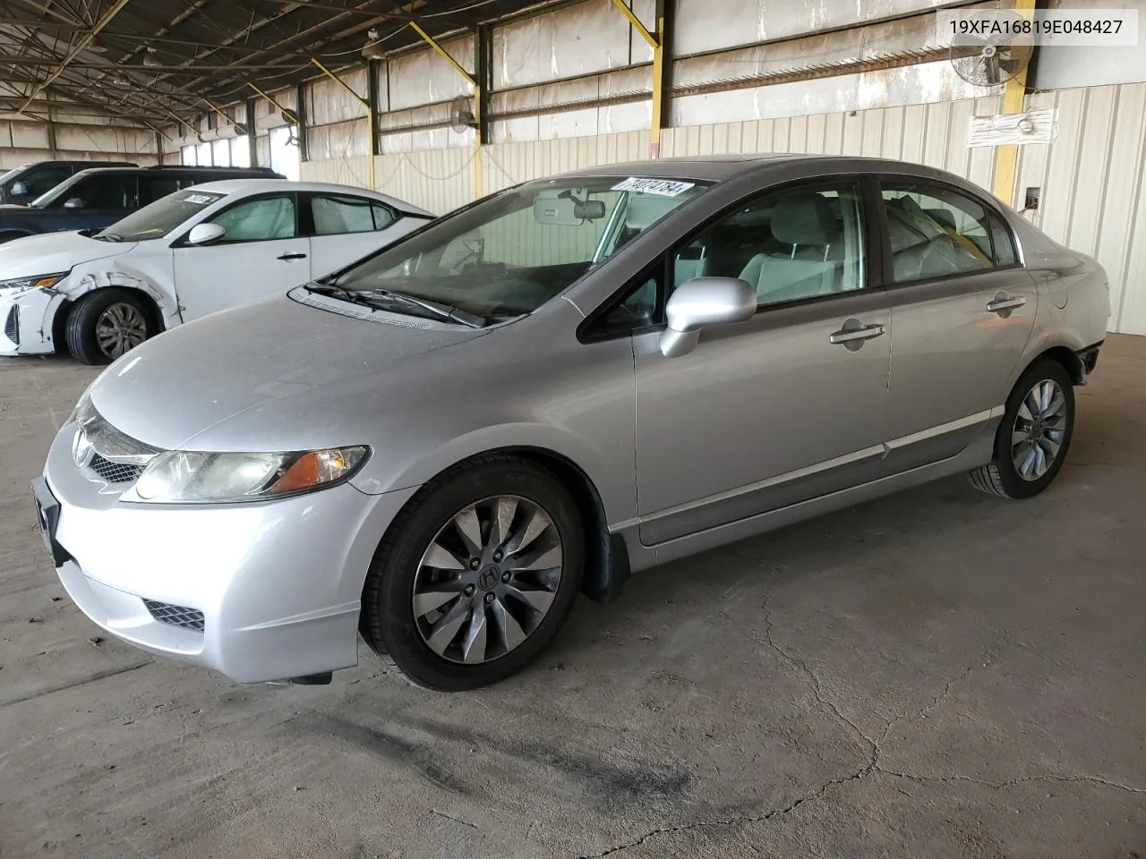 2009 Honda Civic Ex VIN: 19XFA16819E048427 Lot: 74074784