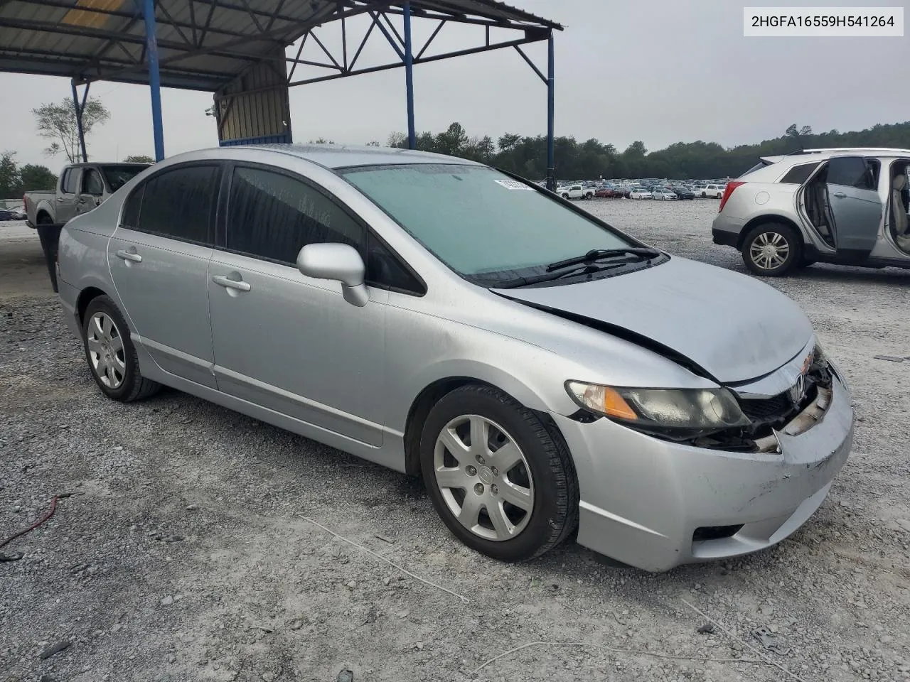 2009 Honda Civic Lx VIN: 2HGFA16559H541264 Lot: 74237324