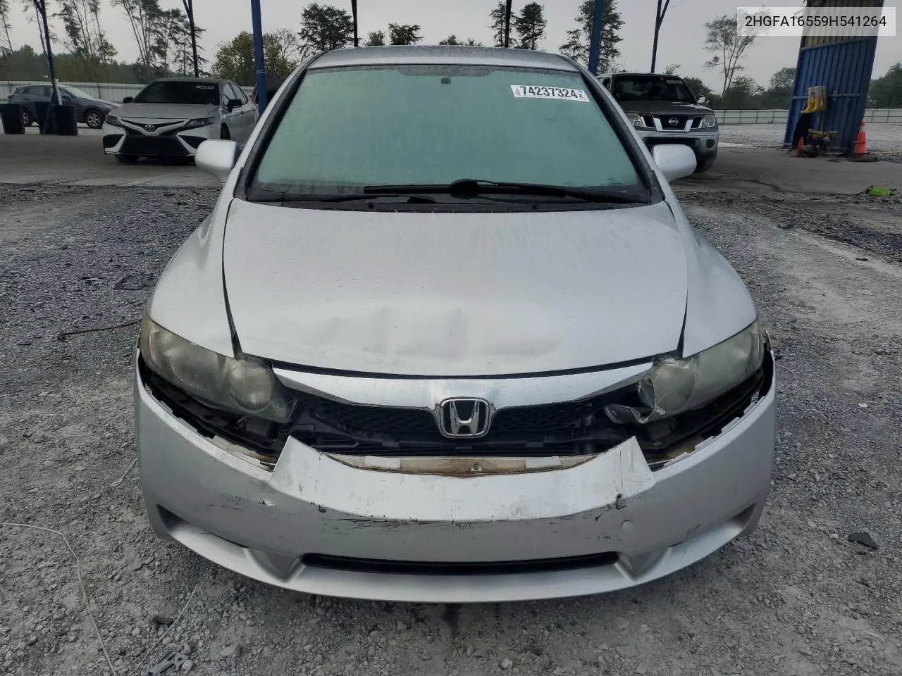 2HGFA16559H541264 2009 Honda Civic Lx