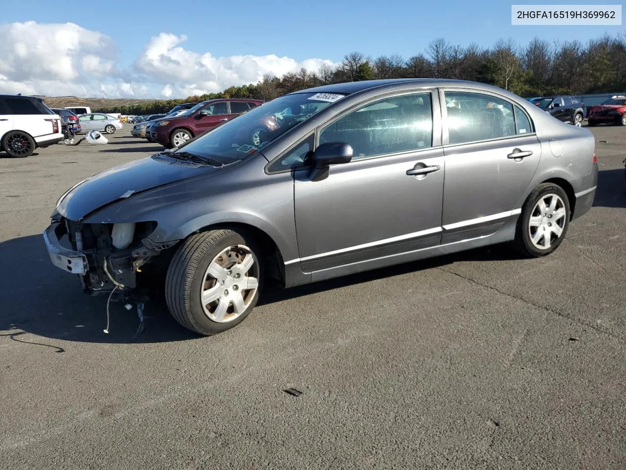 2009 Honda Civic Lx VIN: 2HGFA16519H369962 Lot: 74269324