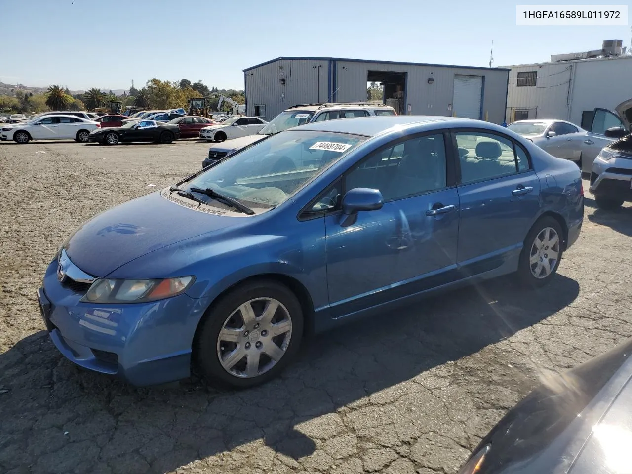 1HGFA16589L011972 2009 Honda Civic Lx