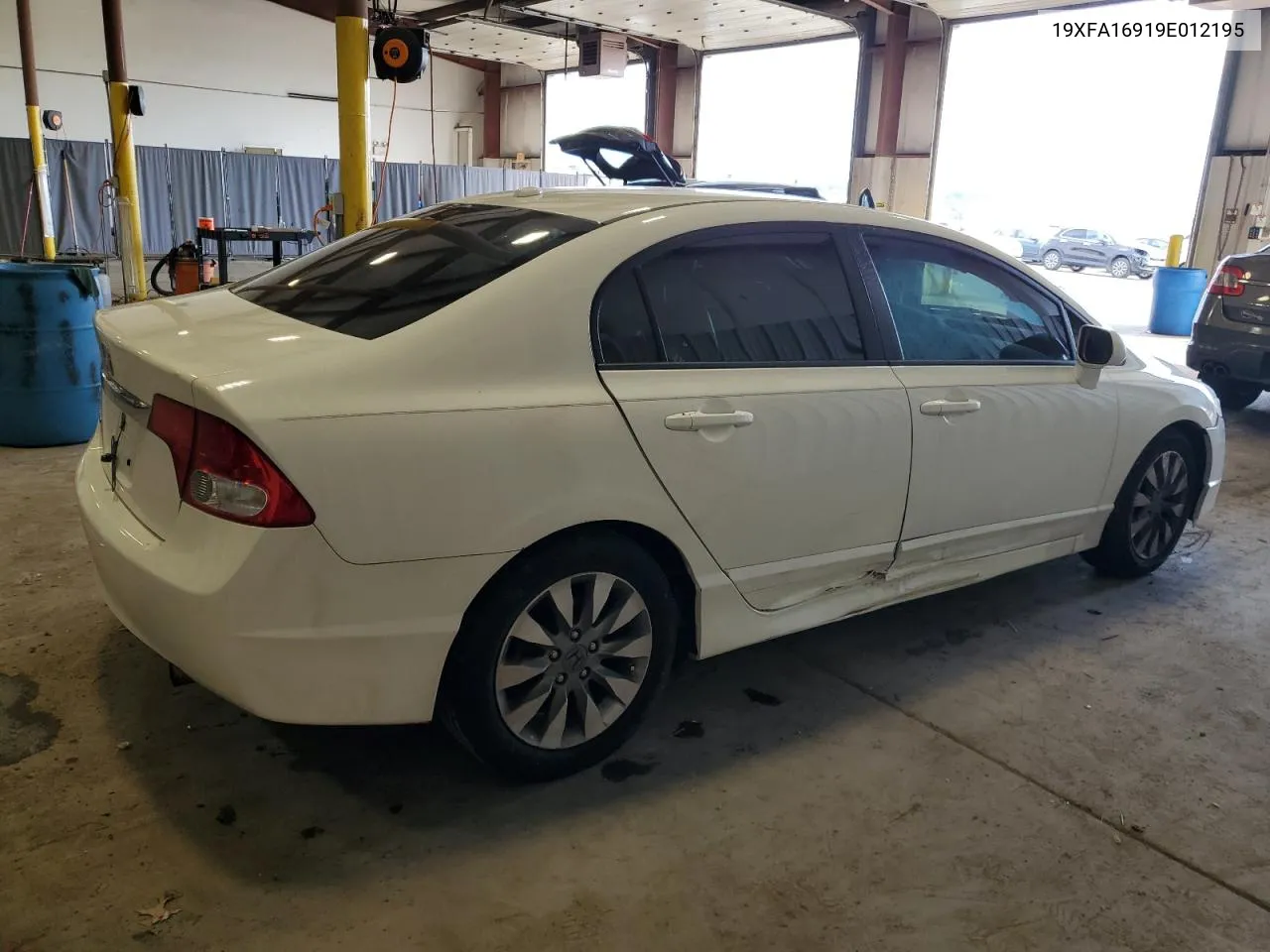 2009 Honda Civic Exl VIN: 19XFA16919E012195 Lot: 74558194