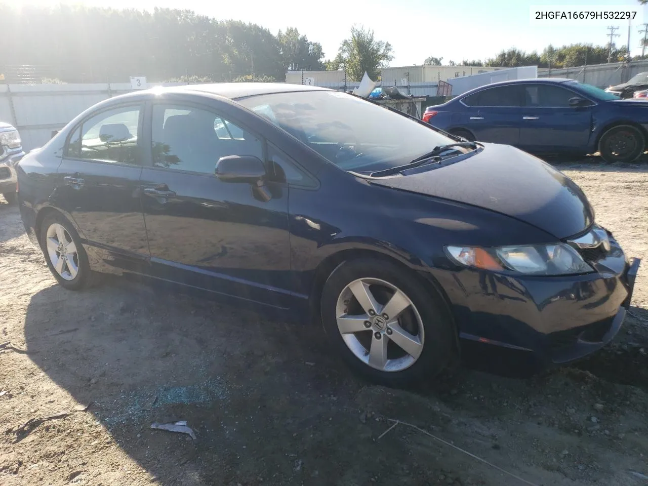 2009 Honda Civic Lx-S VIN: 2HGFA16679H532297 Lot: 74758064