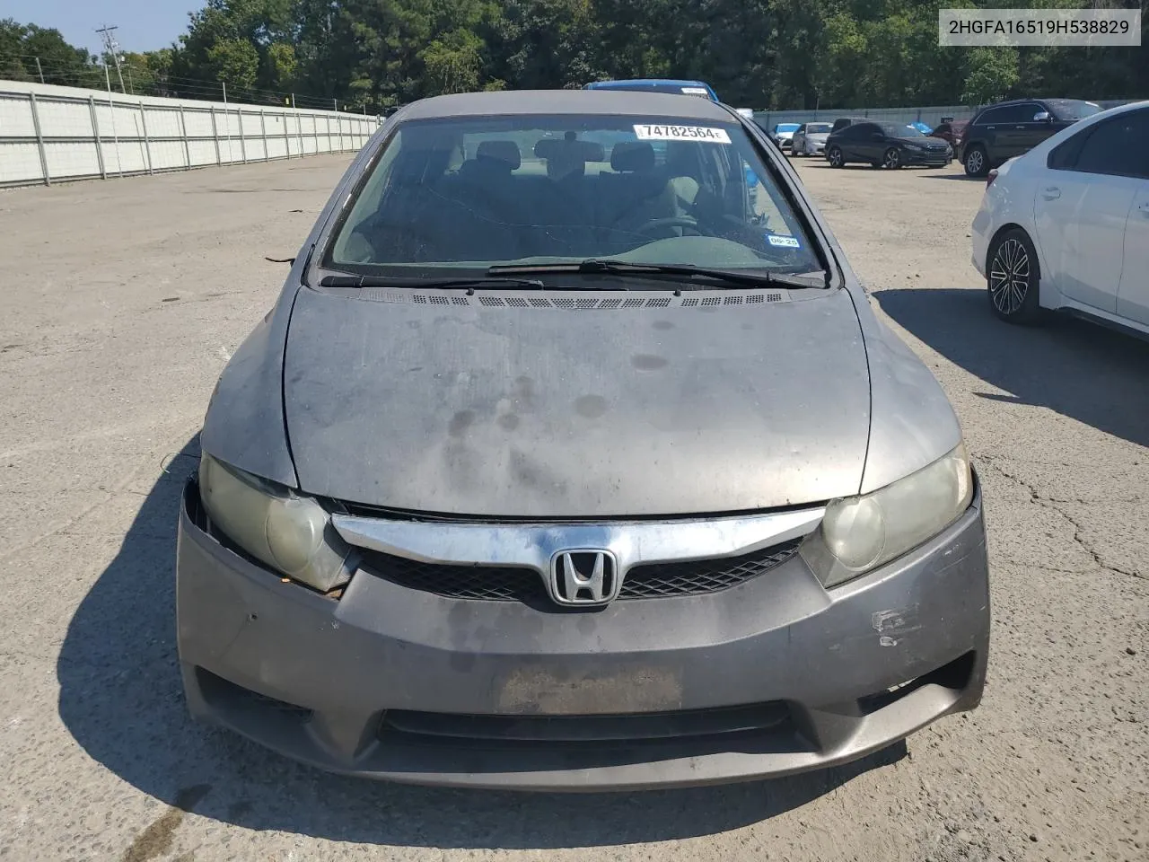 2HGFA16519H538829 2009 Honda Civic Lx