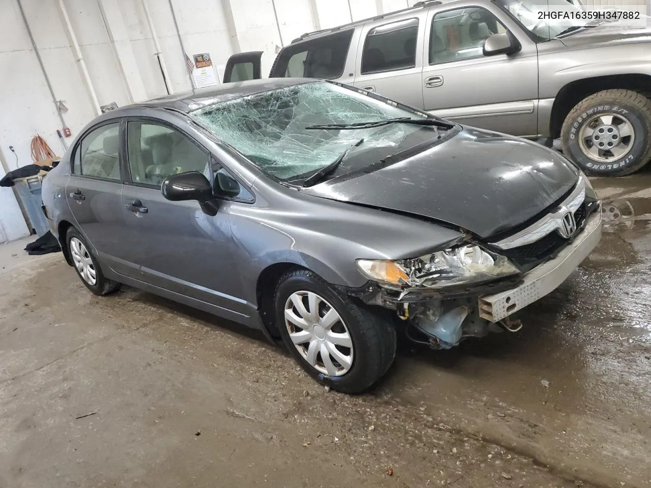 2009 Honda Civic Vp VIN: 2HGFA16359H347882 Lot: 74901544