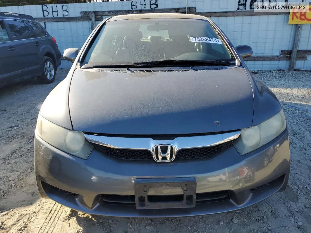 2HGFA16579H361042 2009 Honda Civic Lx