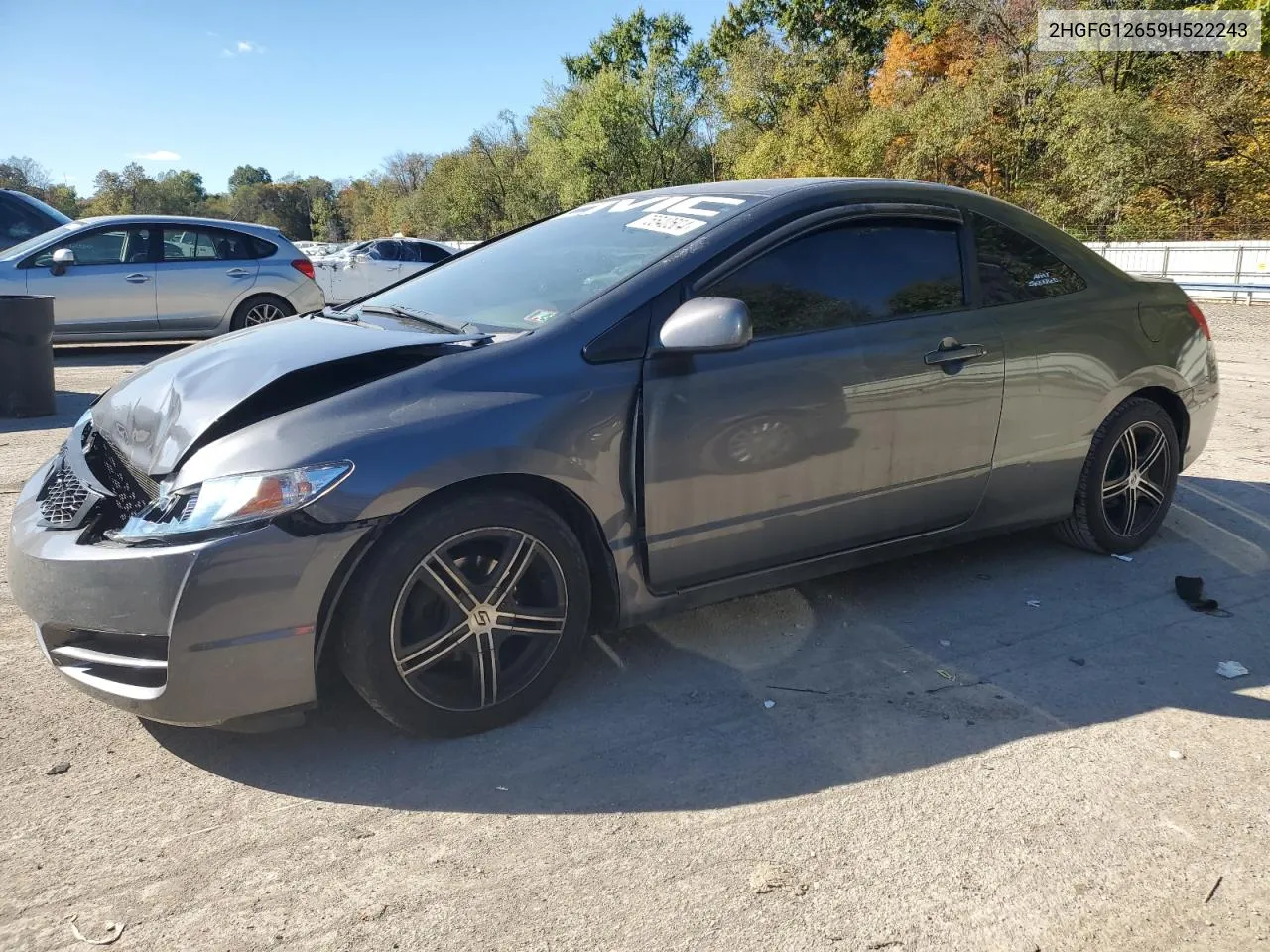 2HGFG12659H522243 2009 Honda Civic Lx