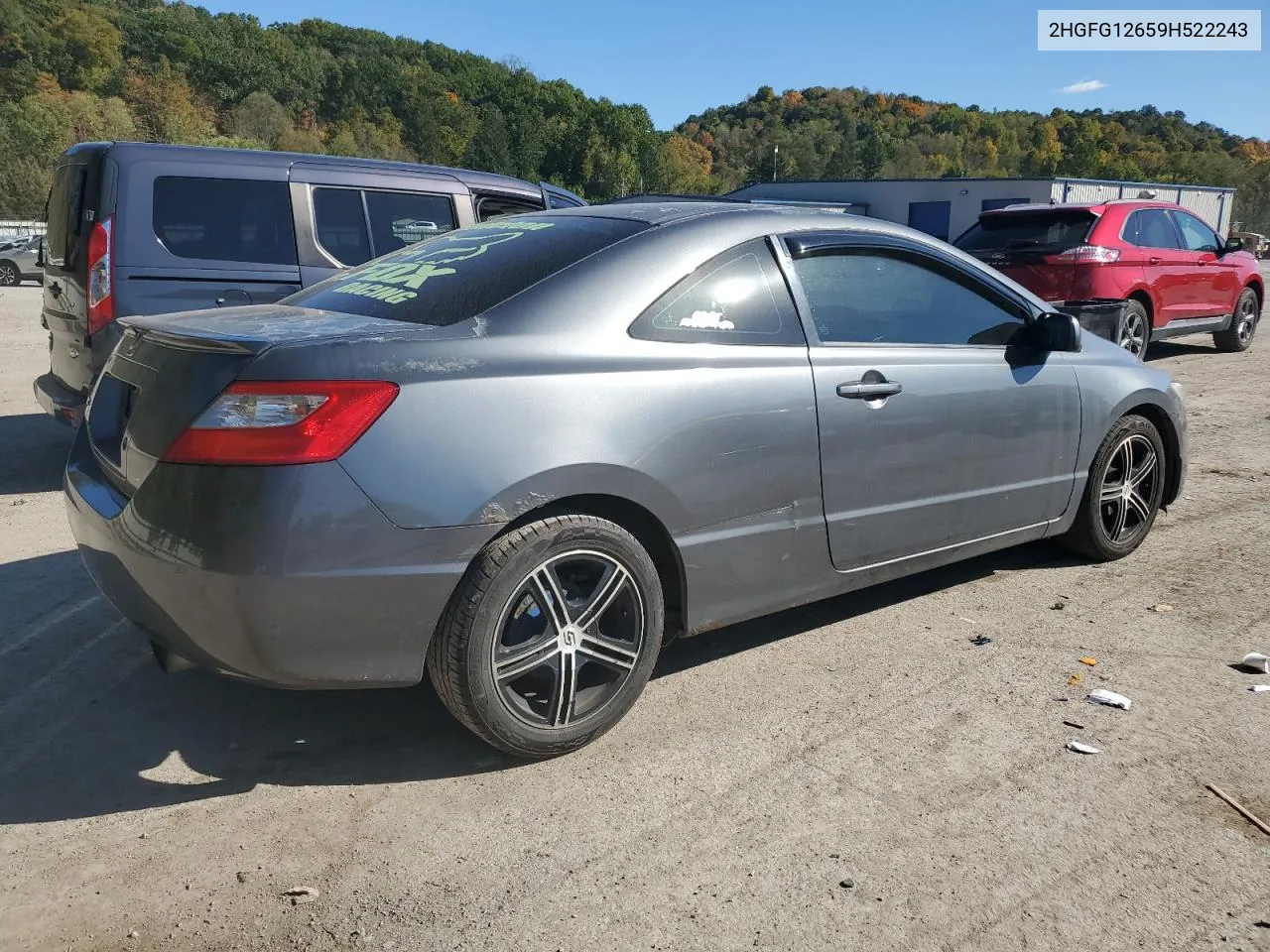 2HGFG12659H522243 2009 Honda Civic Lx