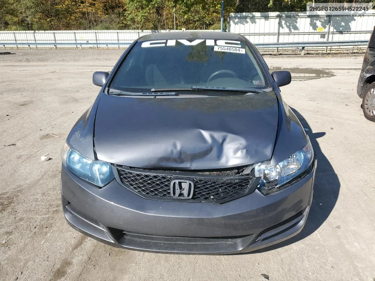 2HGFG12659H522243 2009 Honda Civic Lx