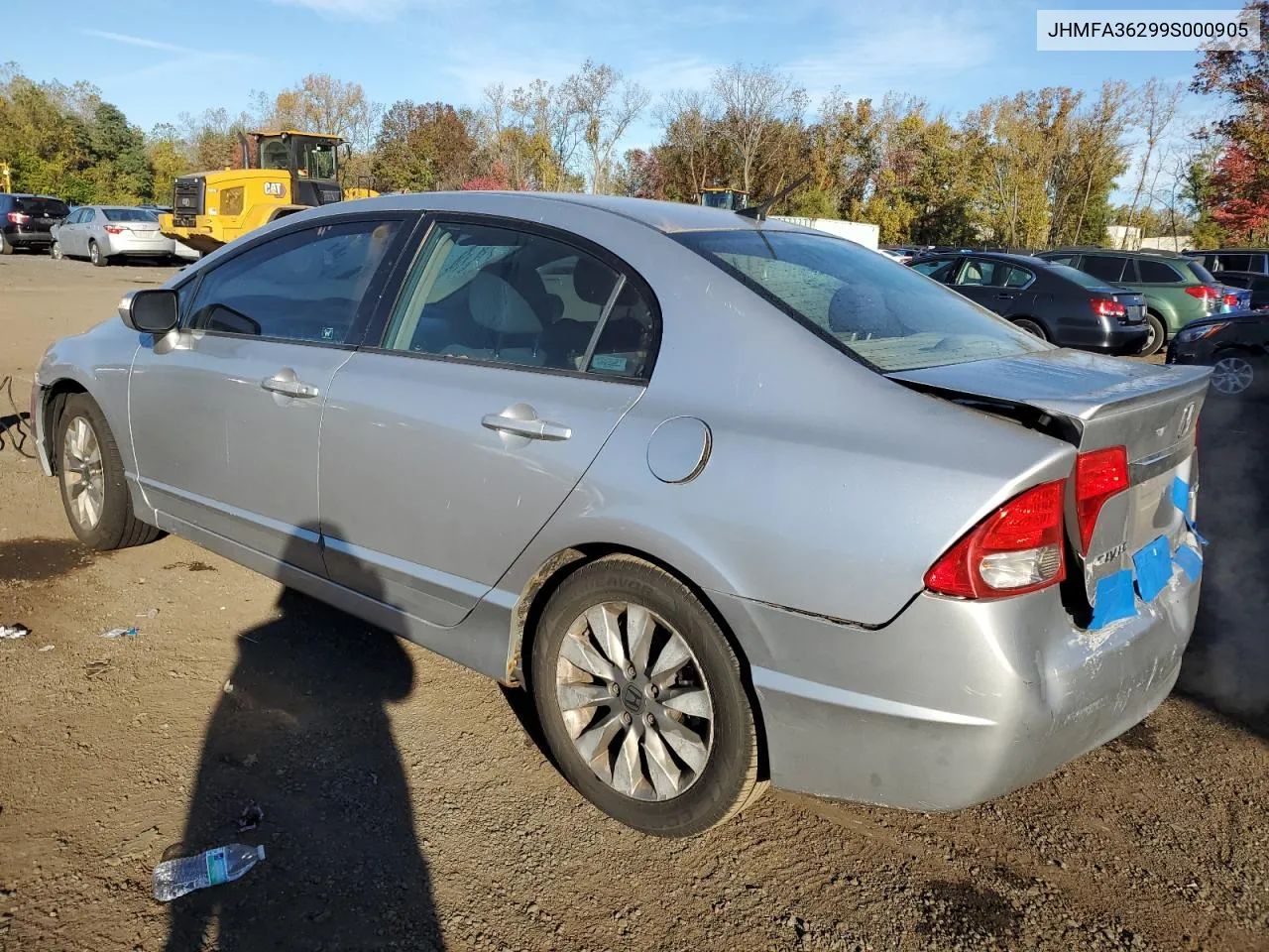 2009 Honda Civic Hybrid VIN: JHMFA36299S000905 Lot: 75659604