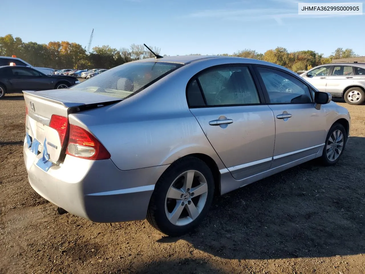 JHMFA36299S000905 2009 Honda Civic Hybrid