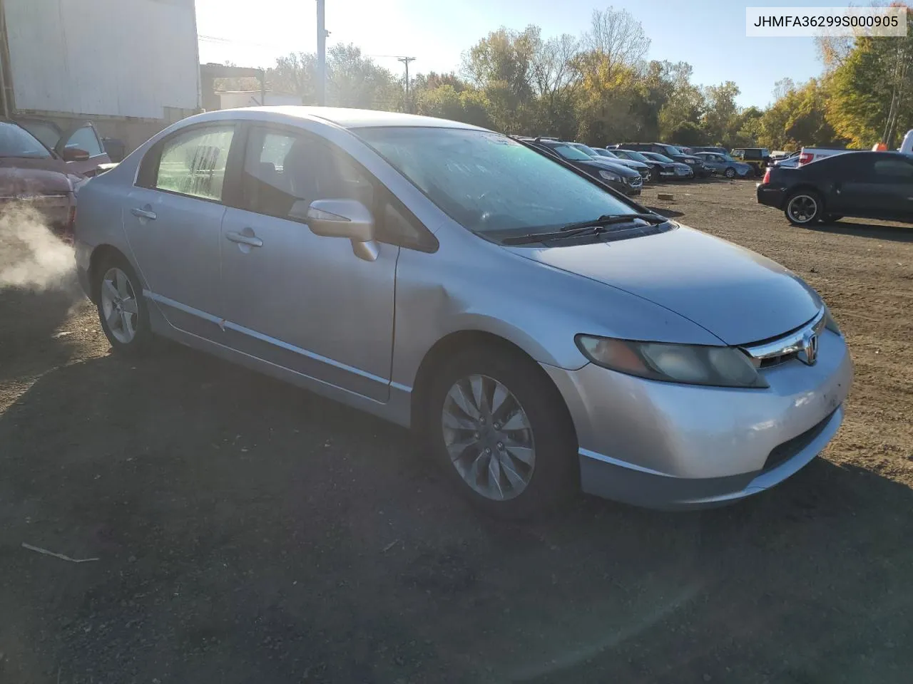 JHMFA36299S000905 2009 Honda Civic Hybrid