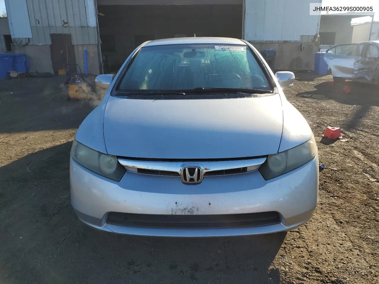 2009 Honda Civic Hybrid VIN: JHMFA36299S000905 Lot: 75659604