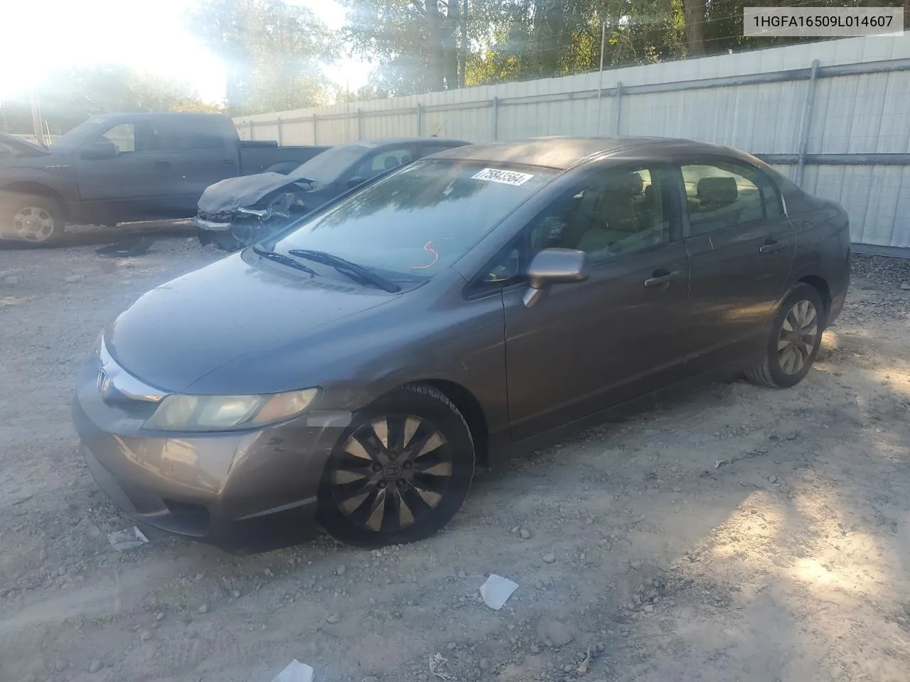 1HGFA16509L014607 2009 Honda Civic Lx