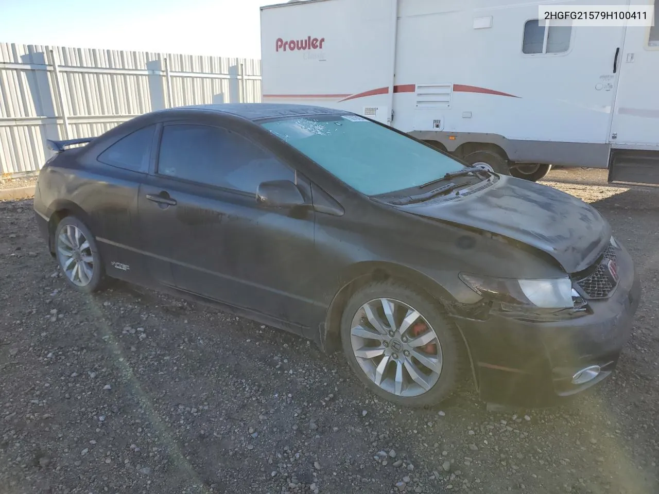 2HGFG21579H100411 2009 Honda Civic Si