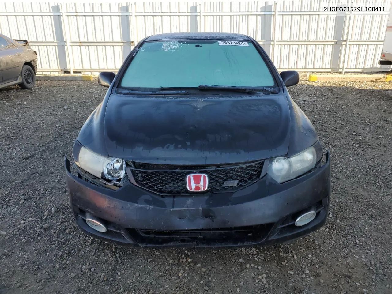 2009 Honda Civic Si VIN: 2HGFG21579H100411 Lot: 75879424