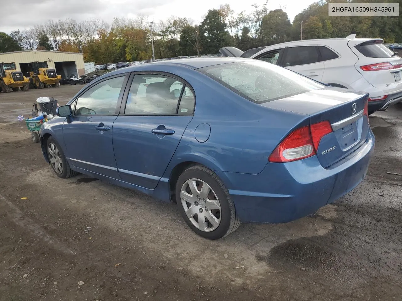 2HGFA16509H345961 2009 Honda Civic Lx