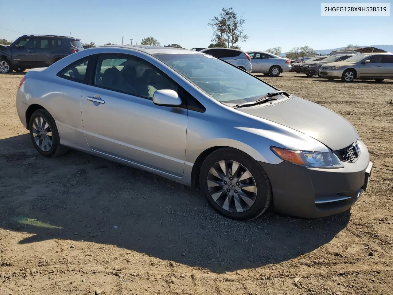 2HGFG128X9H538519 2009 Honda Civic Ex