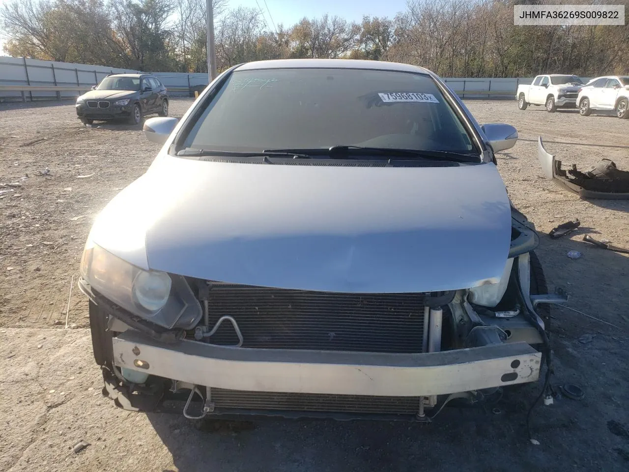 JHMFA36269S009822 2009 Honda Civic Hybrid