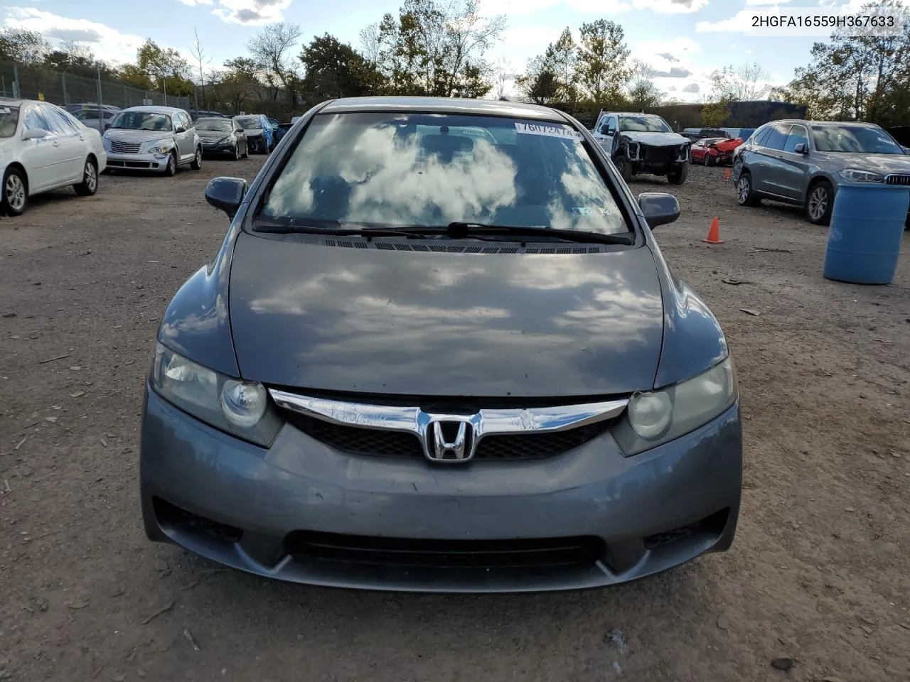 2HGFA16559H367633 2009 Honda Civic Lx