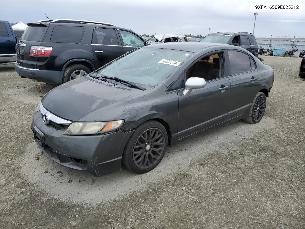 19XFA16509E025212 2009 Honda Civic Lx