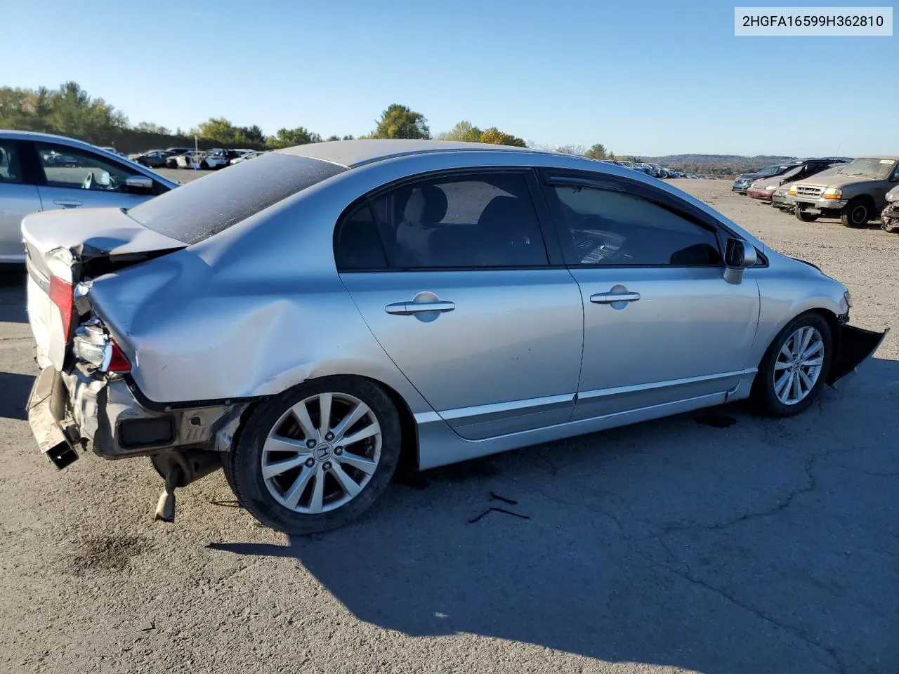 2009 Honda Civic Lx VIN: 2HGFA16599H362810 Lot: 76270144