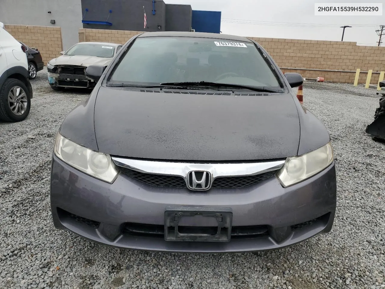 2HGFA15539H532290 2009 Honda Civic Lx