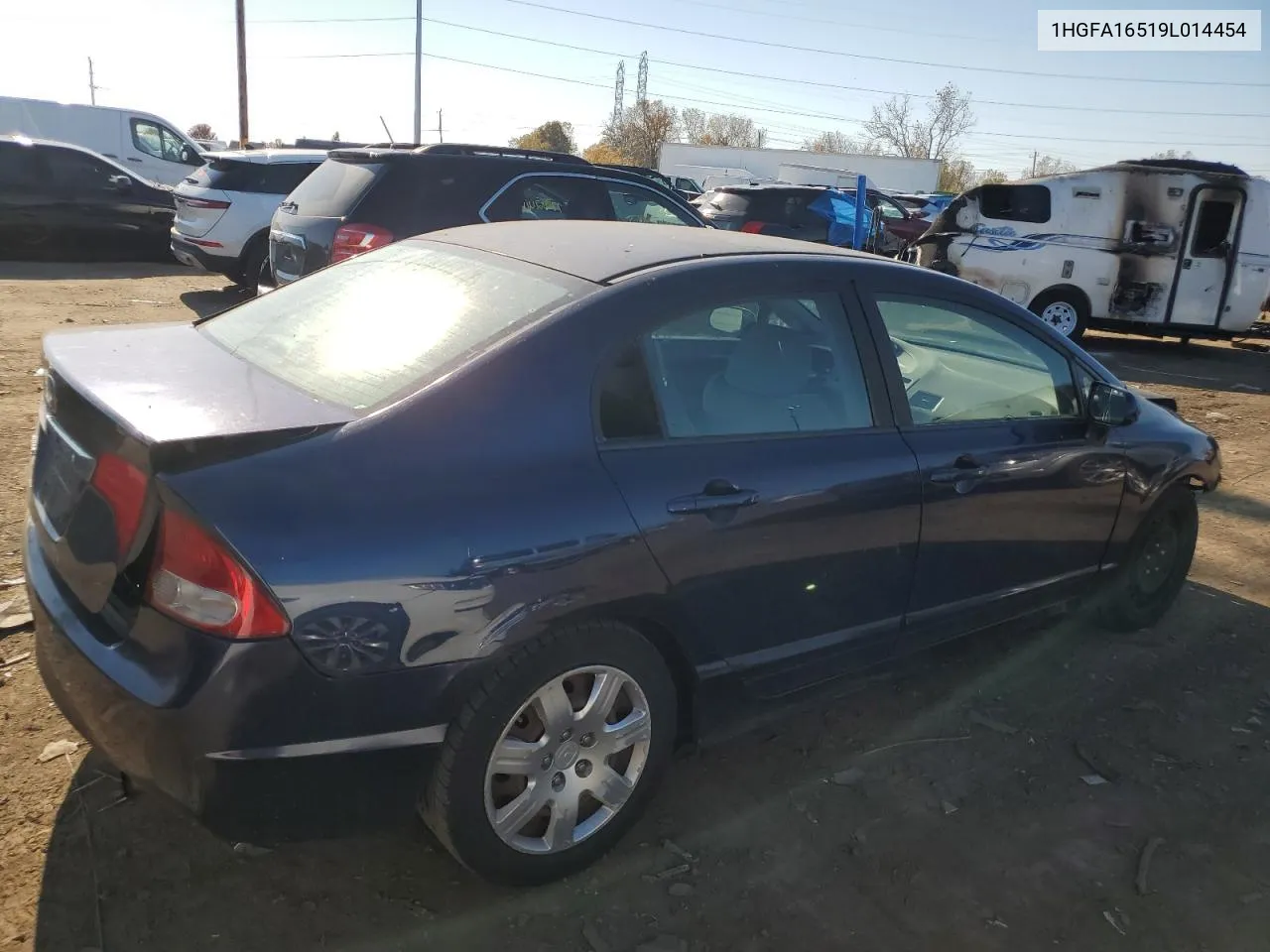 1HGFA16519L014454 2009 Honda Civic Lx