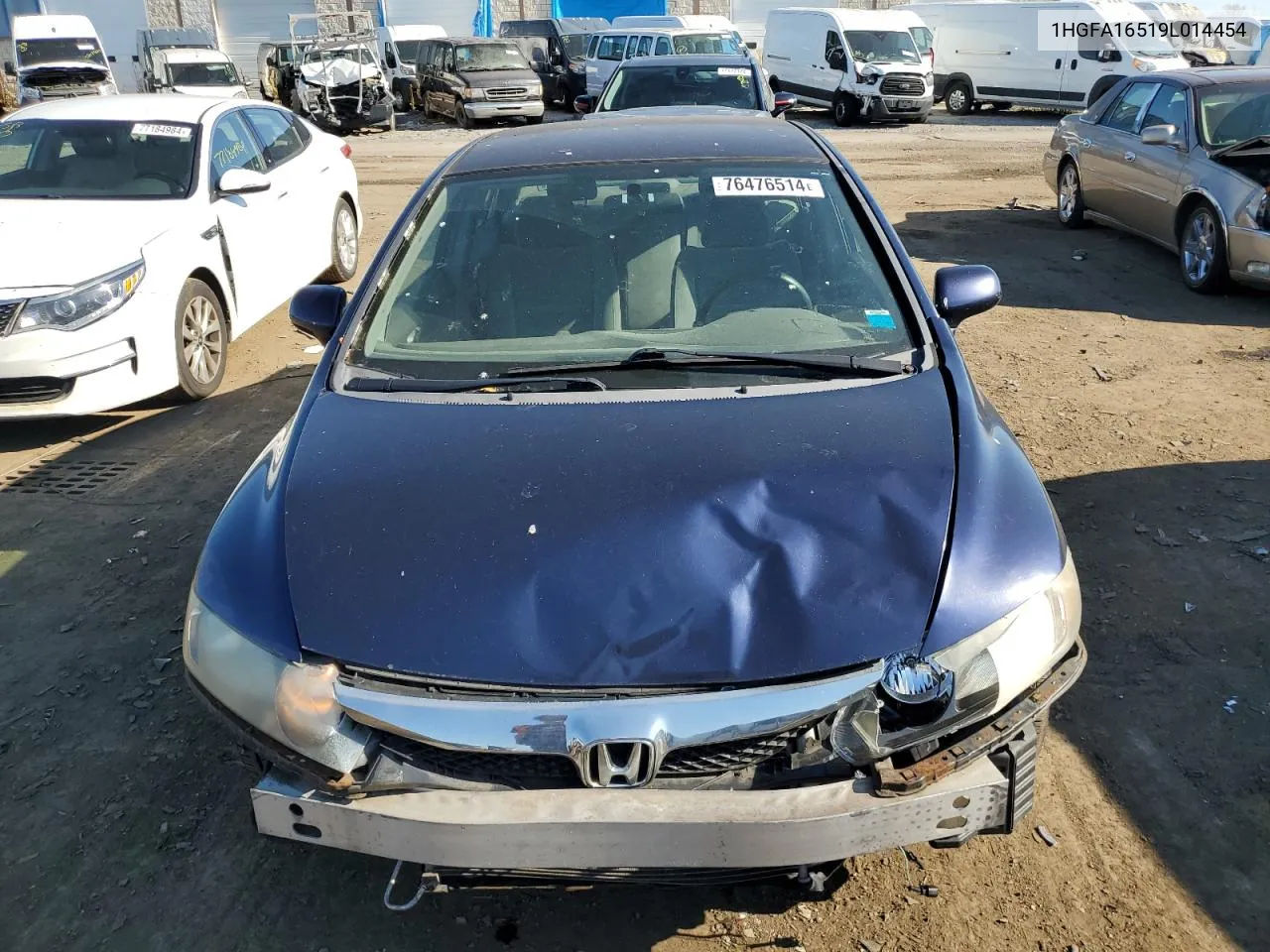 1HGFA16519L014454 2009 Honda Civic Lx