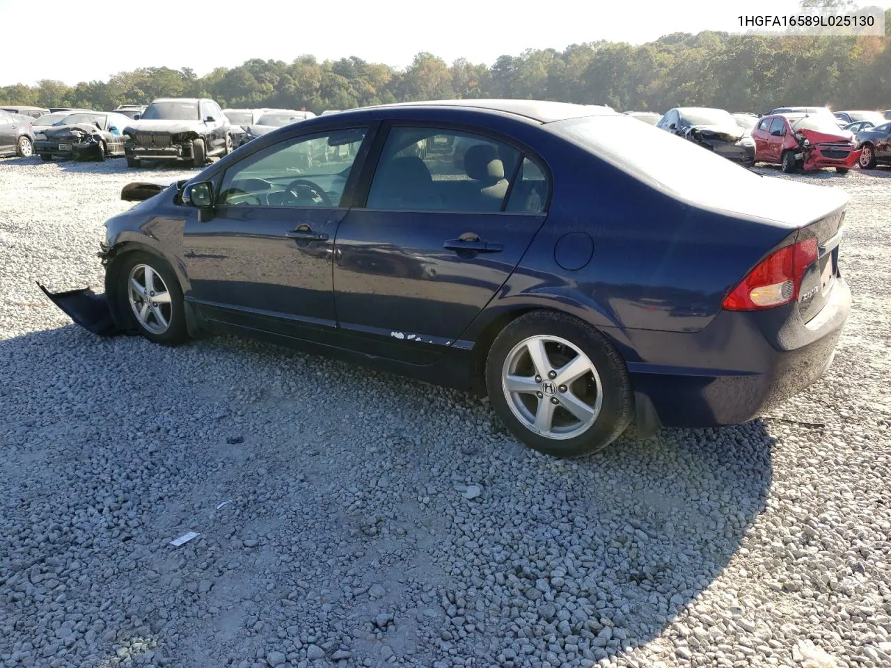 2009 Honda Civic Lx VIN: 1HGFA16589L025130 Lot: 76840784