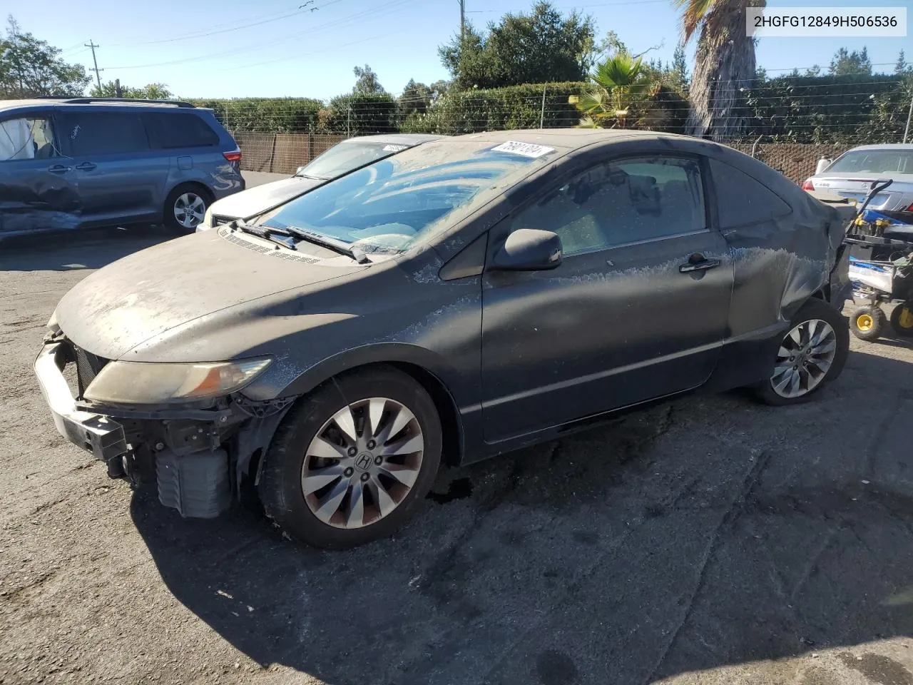 2009 Honda Civic Ex VIN: 2HGFG12849H506536 Lot: 76901304