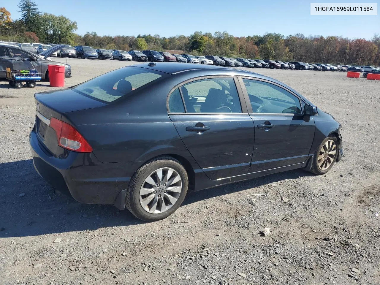 2009 Honda Civic Exl VIN: 1HGFA16969L011584 Lot: 77042954