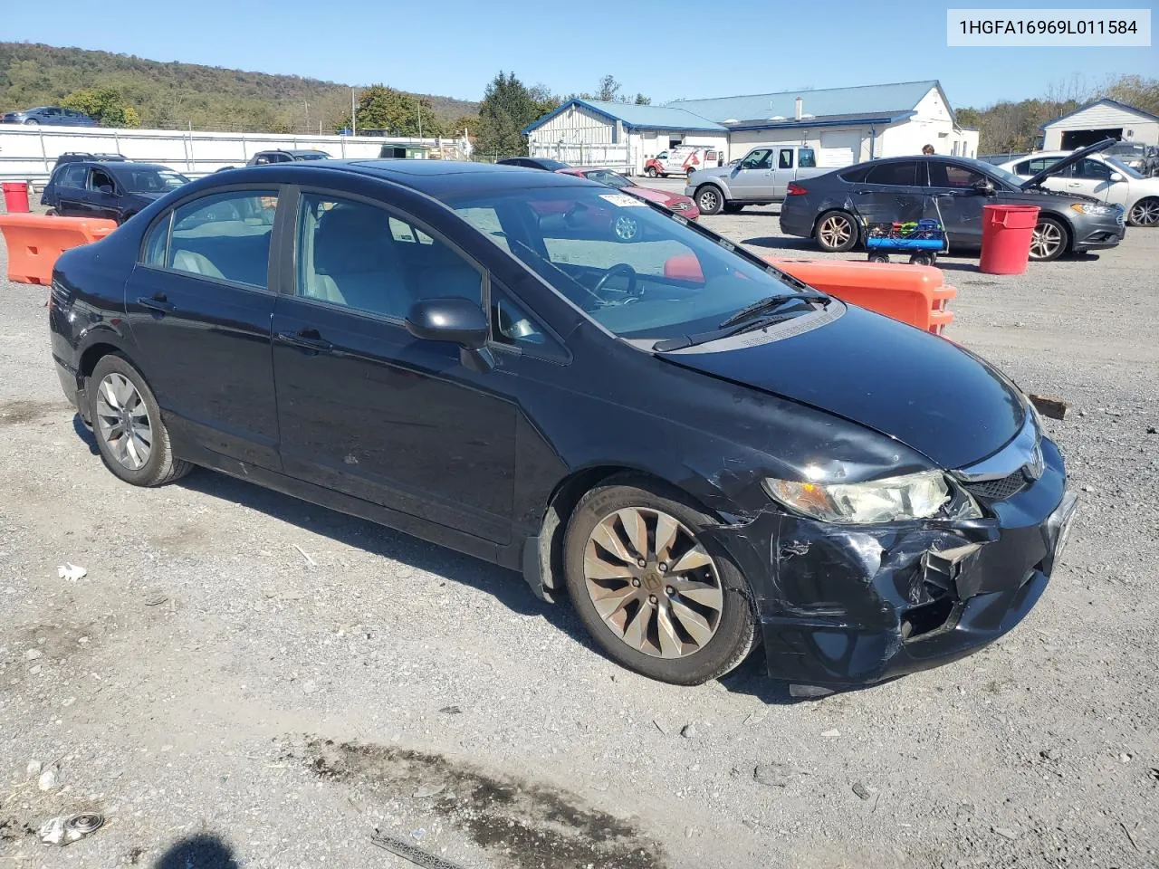 2009 Honda Civic Exl VIN: 1HGFA16969L011584 Lot: 77042954