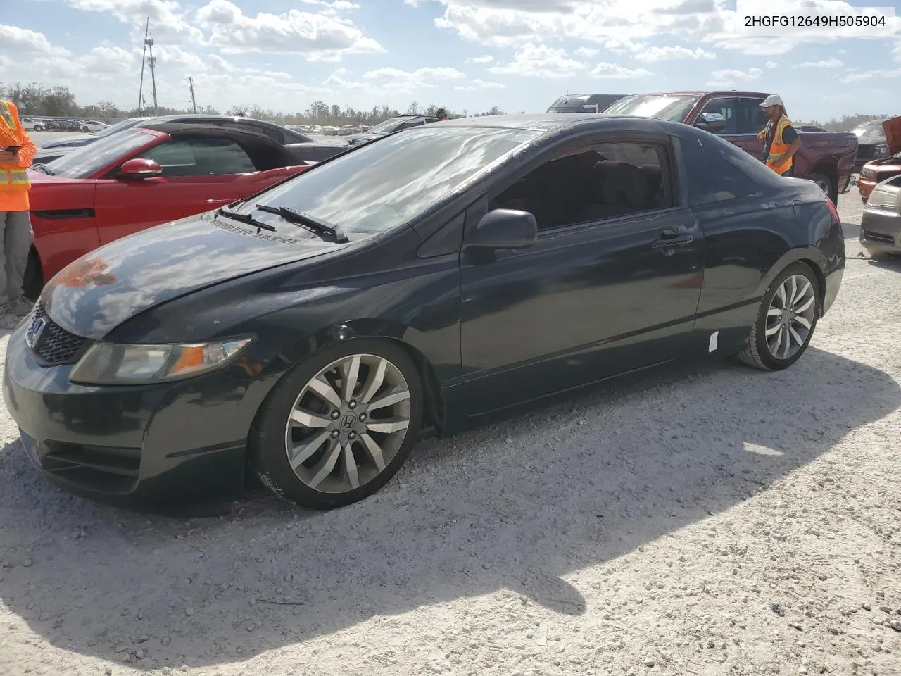 2HGFG12649H505904 2009 Honda Civic Lx