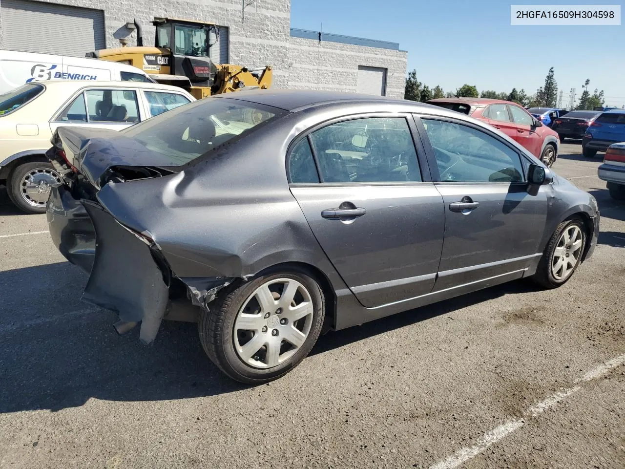 2009 Honda Civic Lx VIN: 2HGFA16509H304598 Lot: 77232824