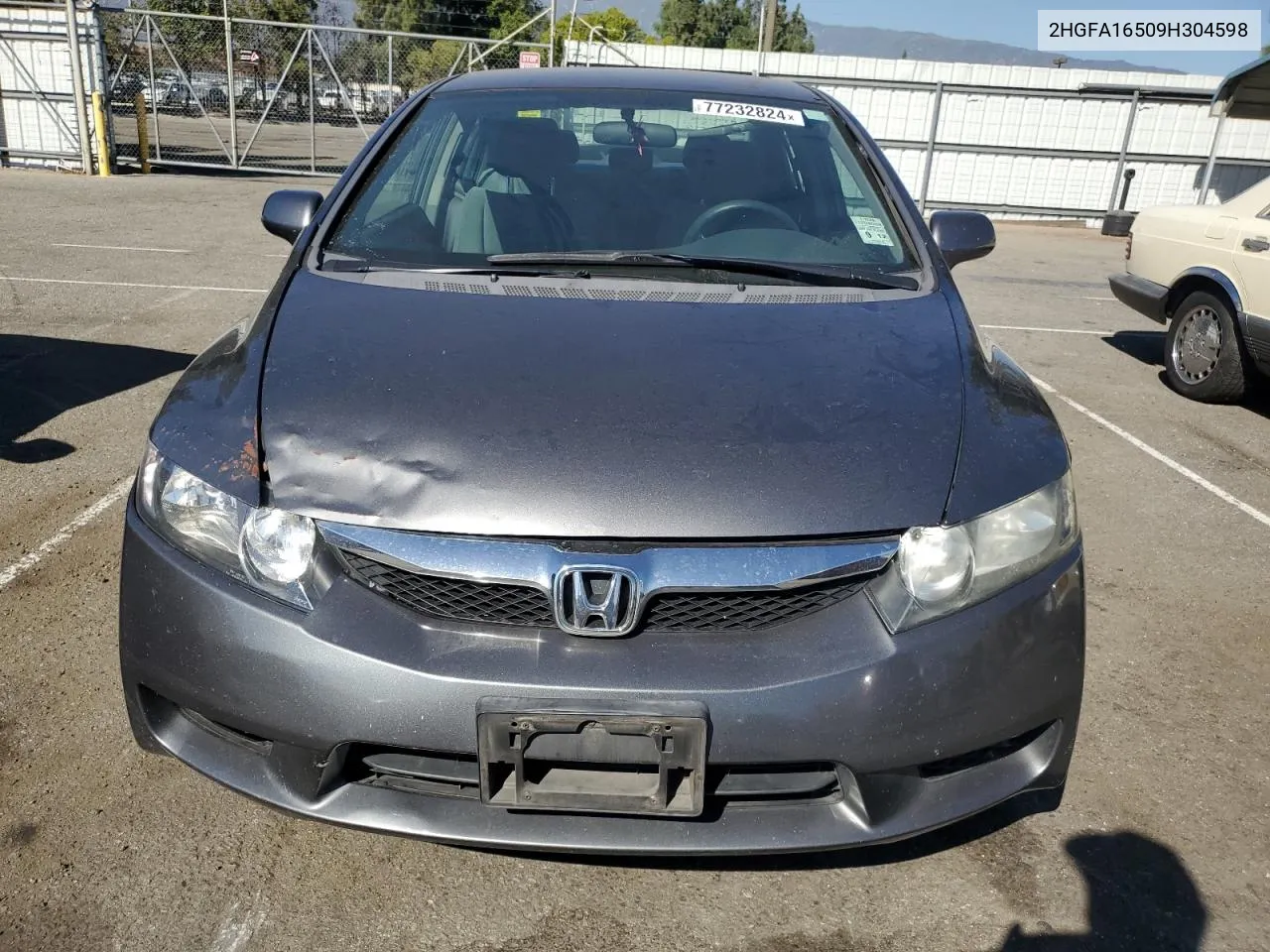 2009 Honda Civic Lx VIN: 2HGFA16509H304598 Lot: 77232824