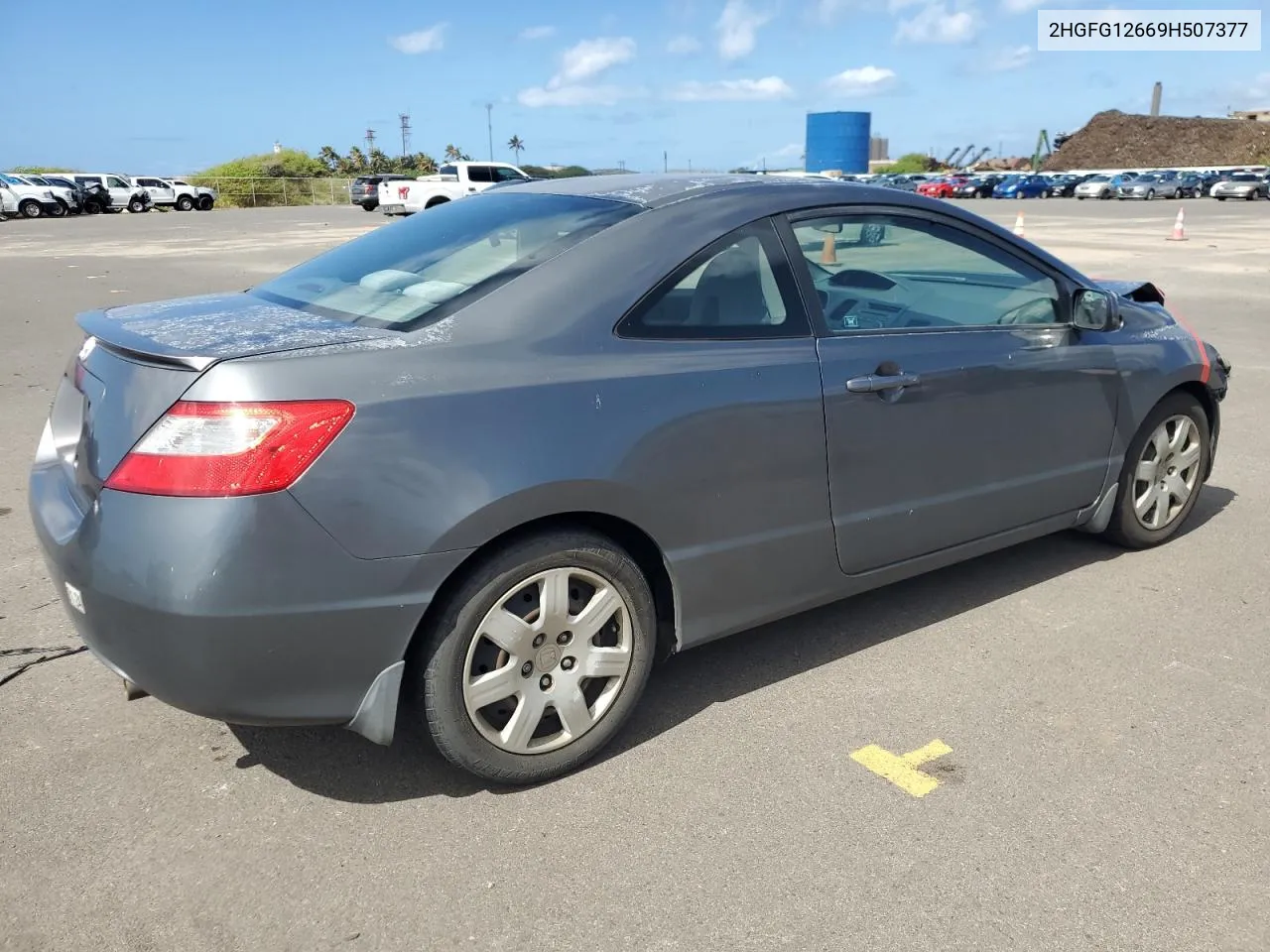 2009 Honda Civic Lx VIN: 2HGFG12669H507377 Lot: 77913694