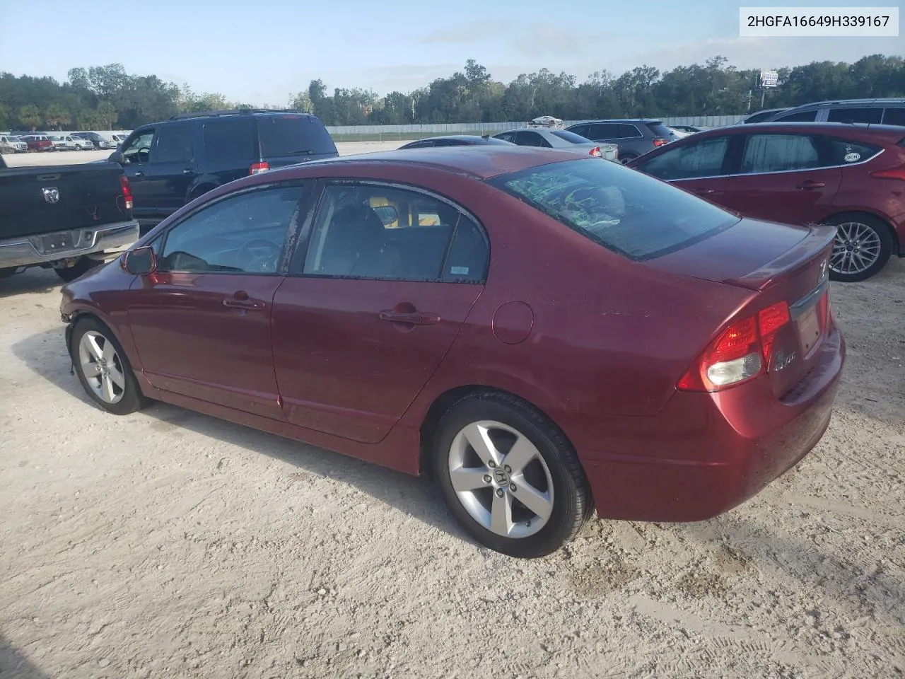 2HGFA16649H339167 2009 Honda Civic Lx-S