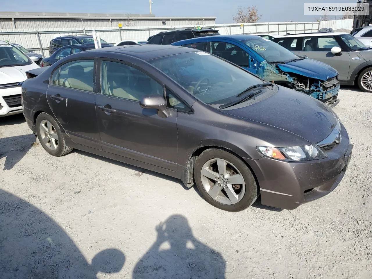 2009 Honda Civic Exl VIN: 19XFA16919E033029 Lot: 78171674