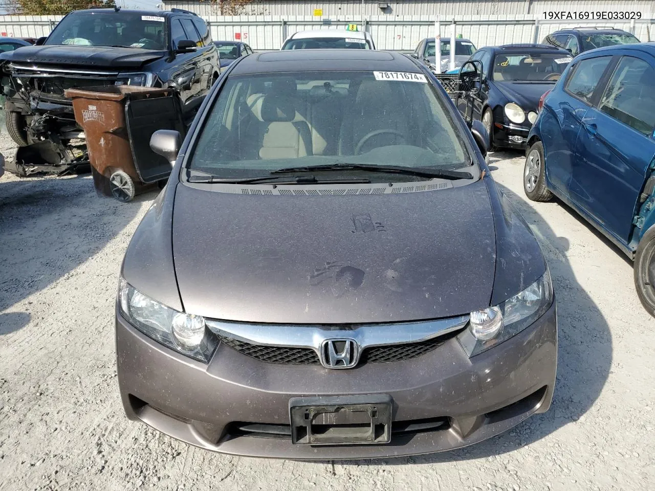 2009 Honda Civic Exl VIN: 19XFA16919E033029 Lot: 78171674