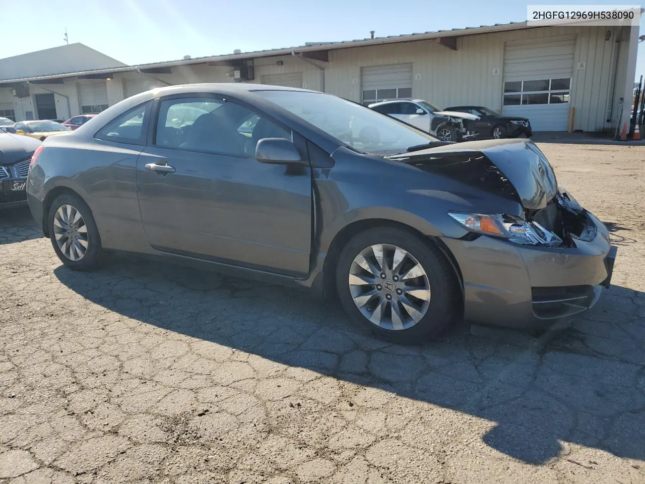 2009 Honda Civic Exl VIN: 2HGFG12969H538090 Lot: 78185224