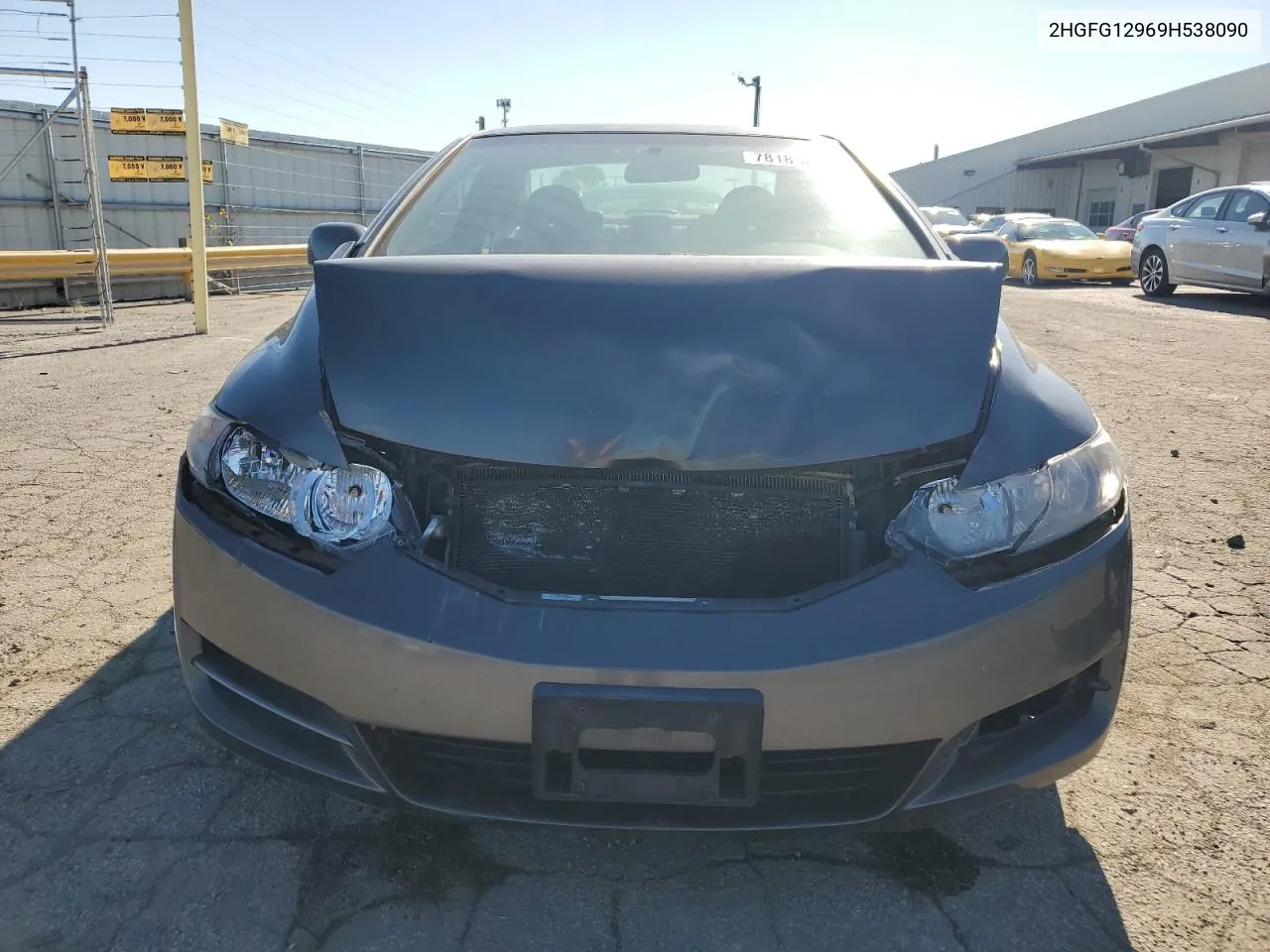 2009 Honda Civic Exl VIN: 2HGFG12969H538090 Lot: 78185224