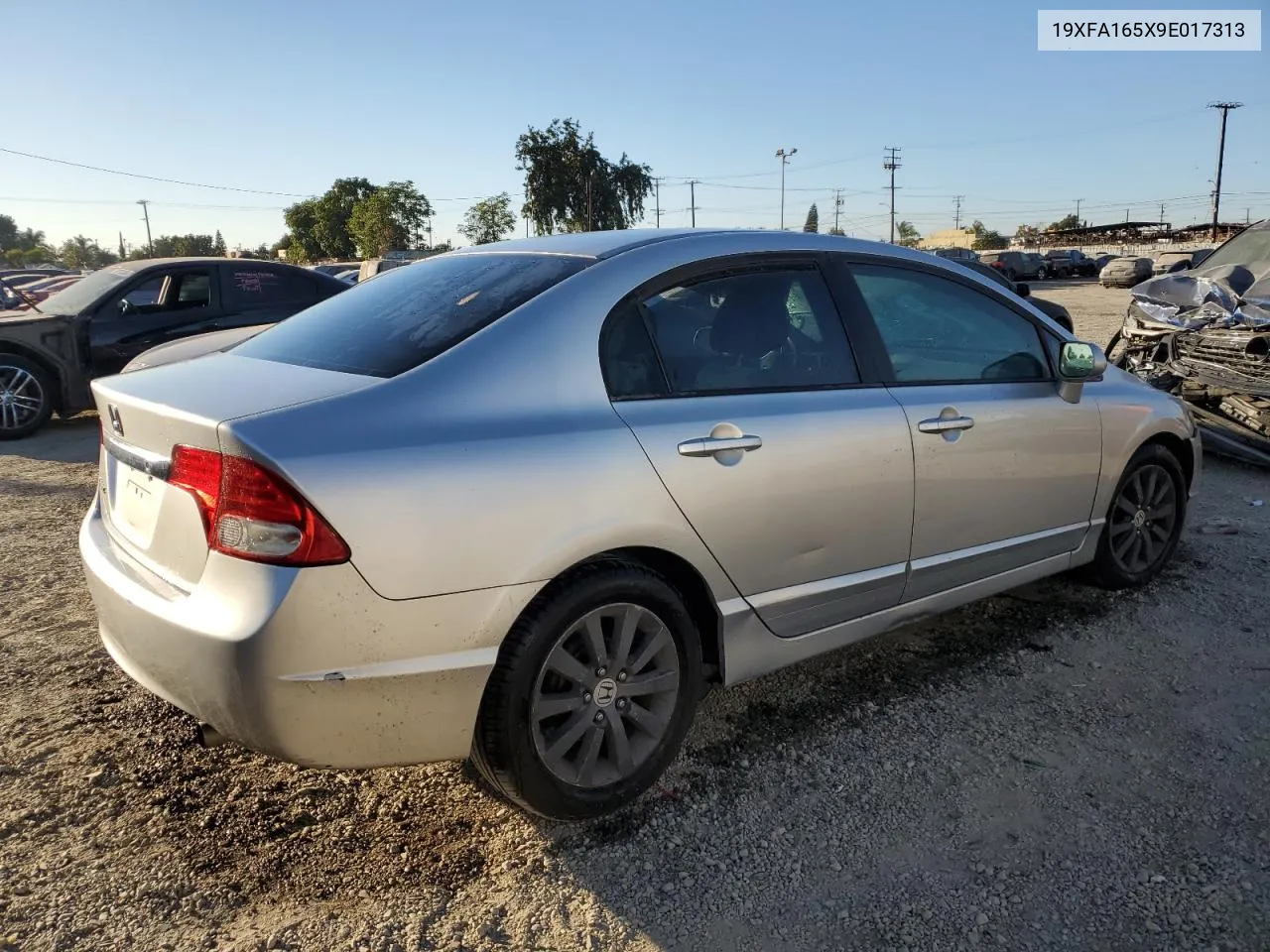 2009 Honda Civic Lx VIN: 19XFA165X9E017313 Lot: 78500714