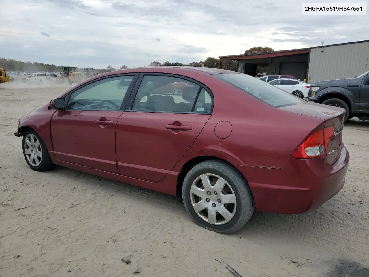 2009 Honda Civic Lx VIN: 2HGFA16519H547661 Lot: 78786614